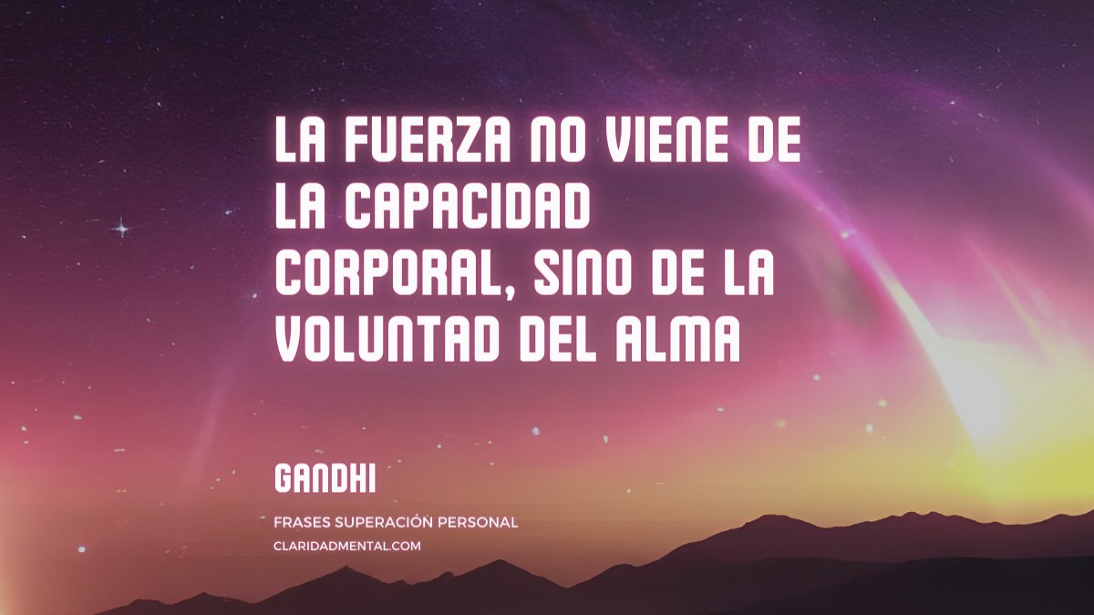 frase de Gandhi