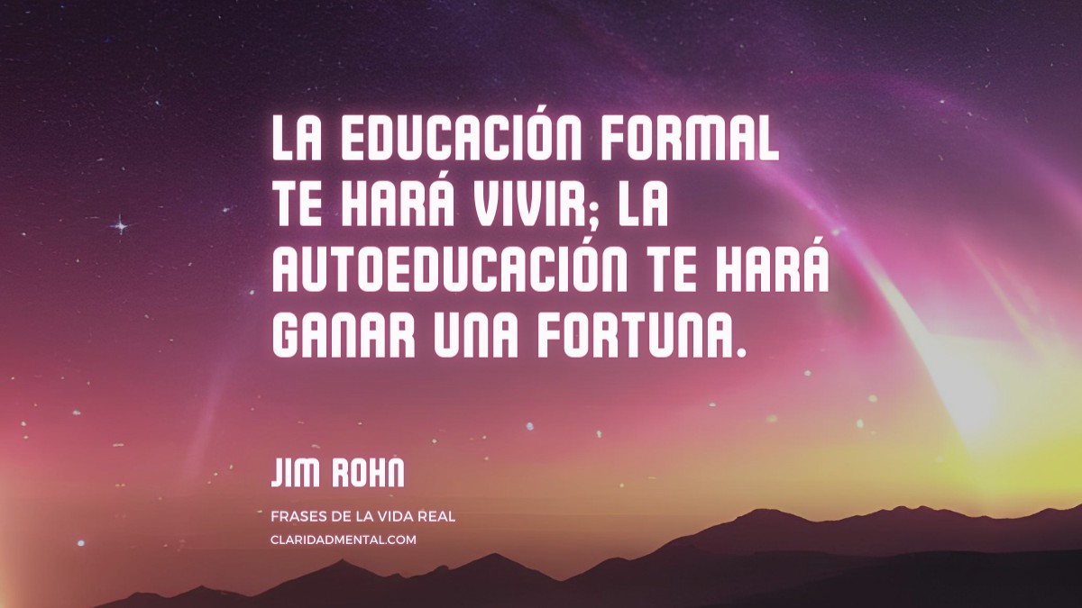 frase de Jim Rohn