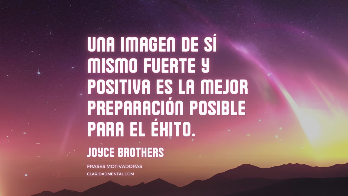 frase de Joyce Brothers