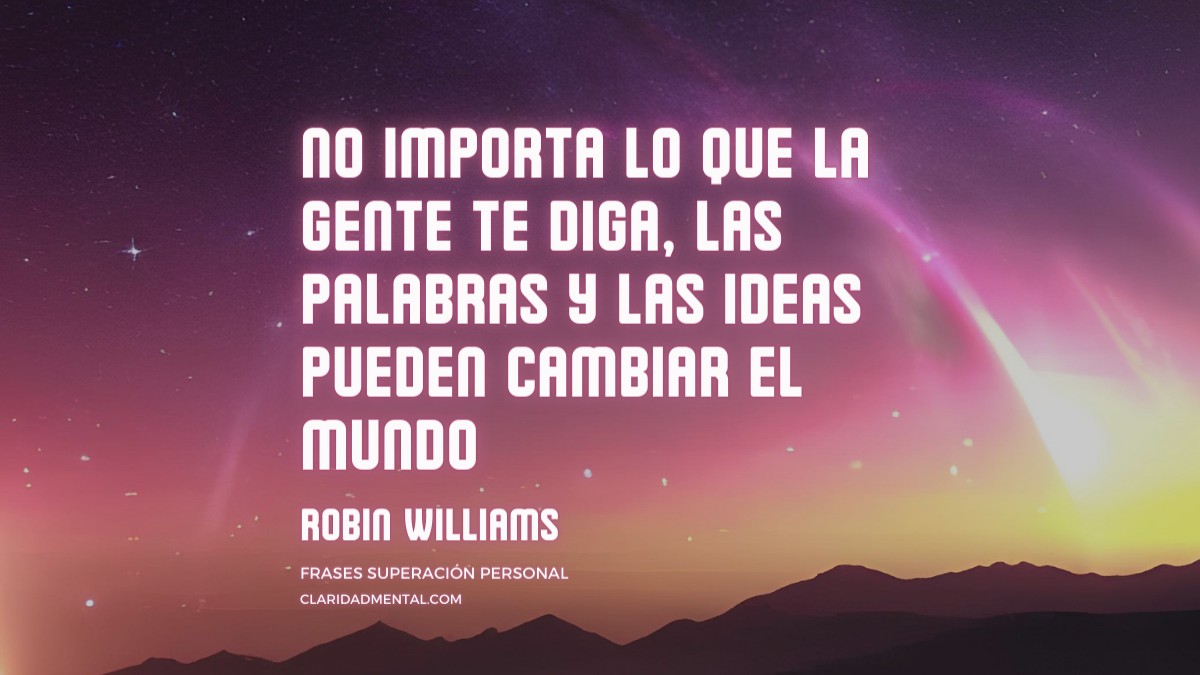 frase de Robin Williams
