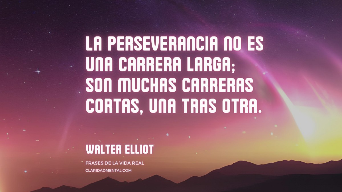 frase de Walter Elliot