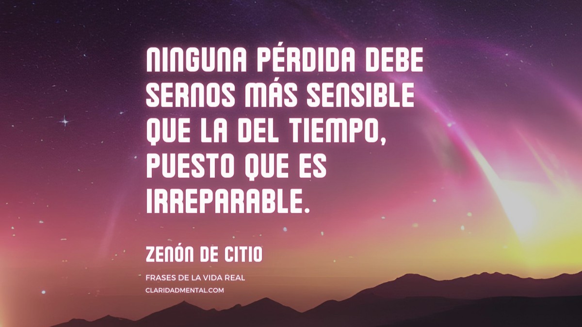 frase de Zenón de Citio