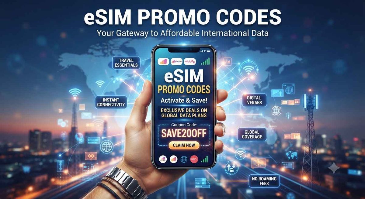 eSIM Promo Codes: Current Discounts for Travel eSIMs