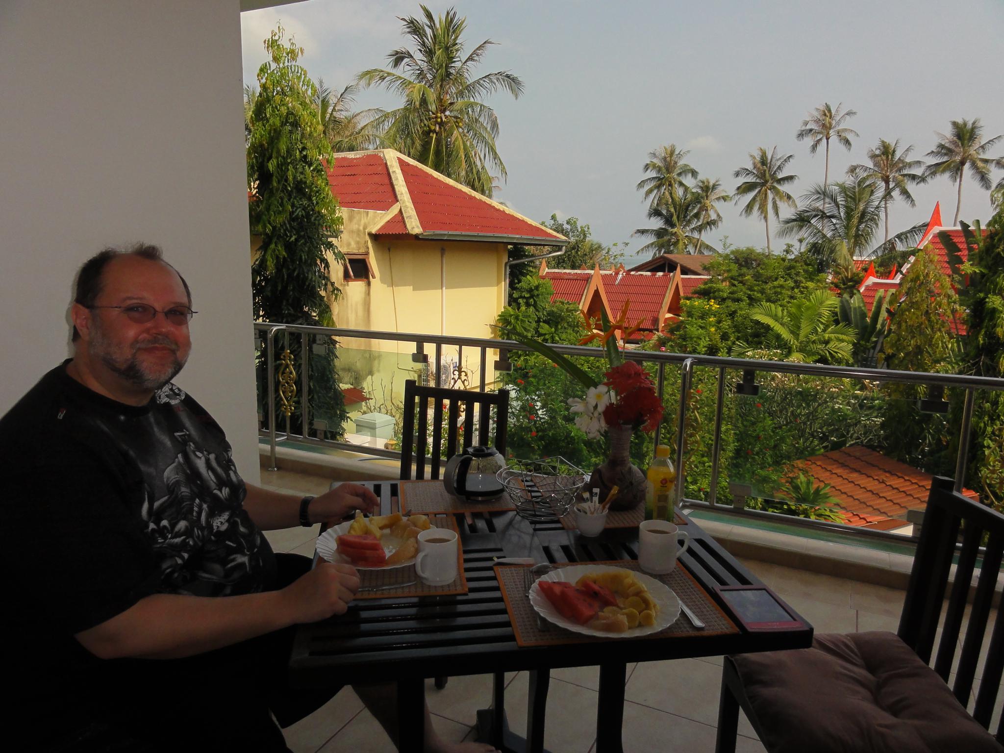 Frühstueck im Paradies