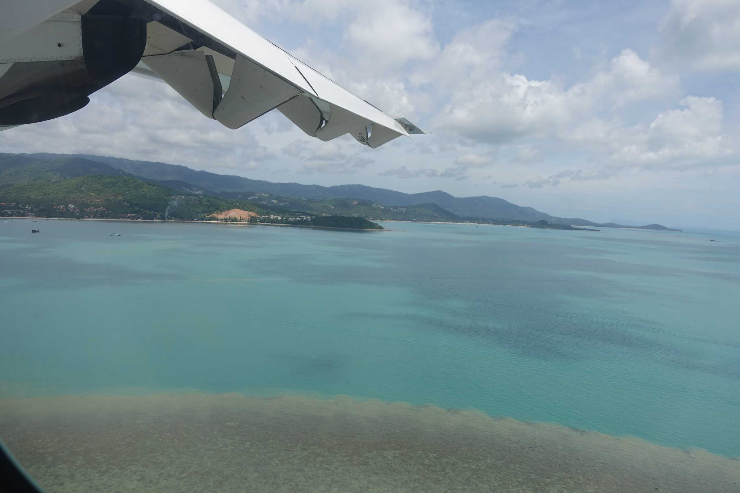 Landeanflug auf Kuh Samui
