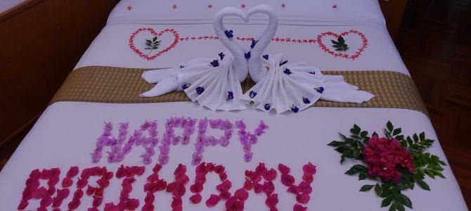 Christa's 50. Geburtstag feiern wir auf Koh Samui