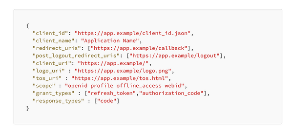 Introducing OAuth Client ID Metadata Documents