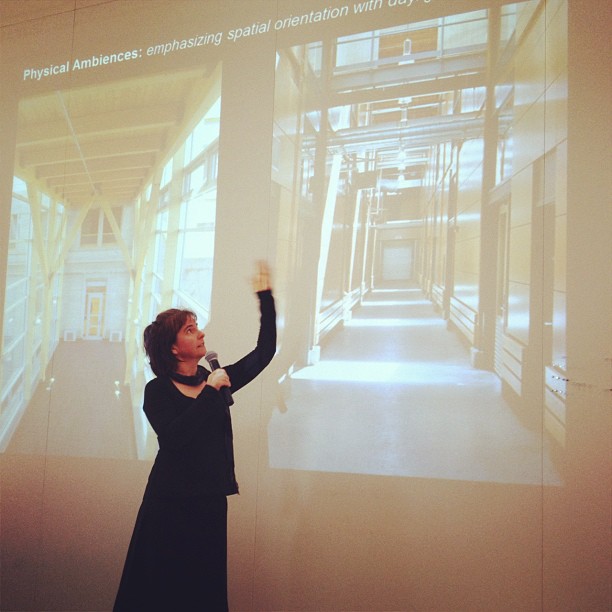 Claude Demers of GRAP lecturing @hmcarchitects about sustainable architectural design today (Taken with Instagram at HMC Architects)