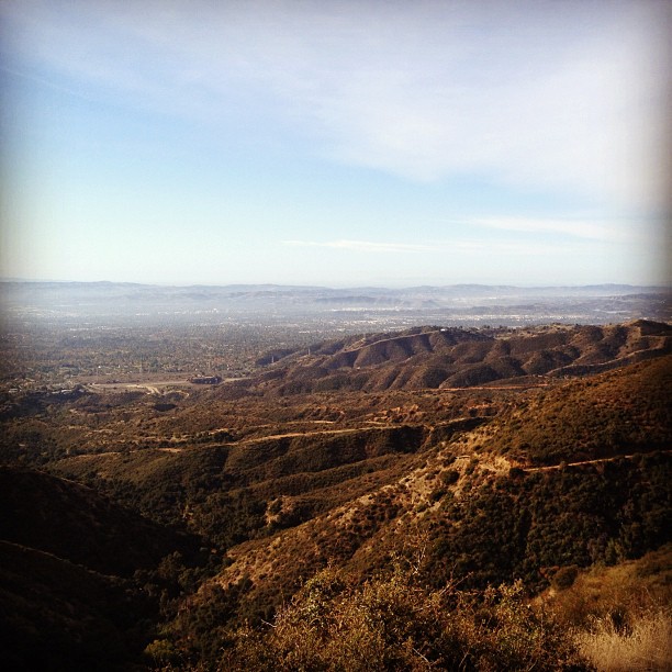 The view from the top of Potato Mountain (Taken with instagram)