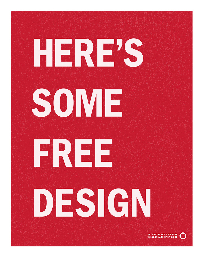 Here’s some free design.
