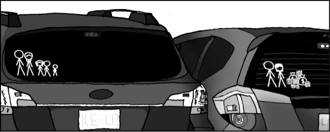 laughingsquid:

Family Decals

So true.