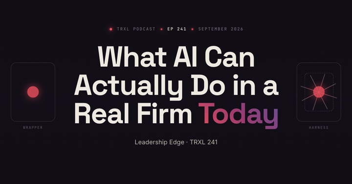 What AI Can Actually Do in a Real Firm Today