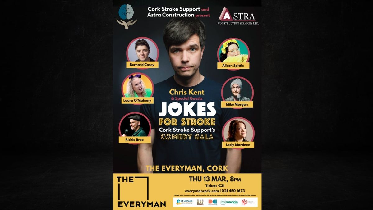 Comedy Legends Take to the Stage for Cork Stroke Support