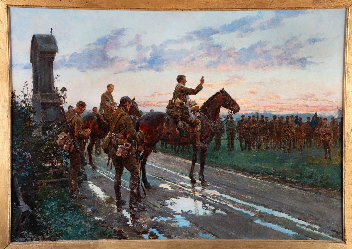 Rare Great War Painting goes on Display at Latest Cork Public Museum Exhibition