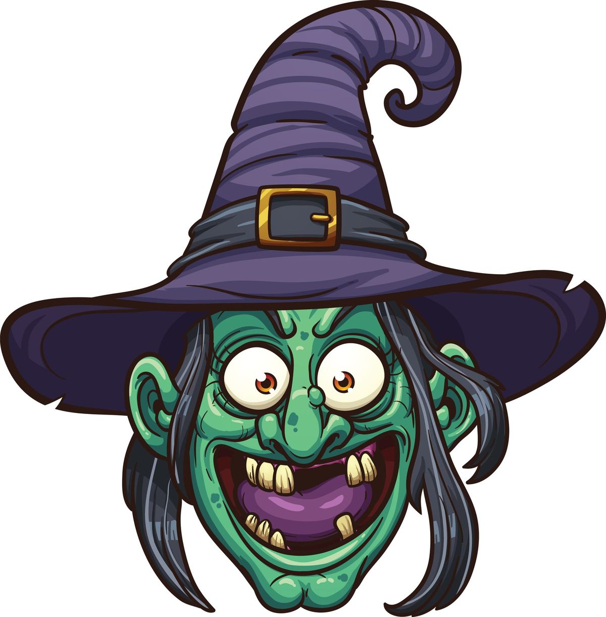 Witch on N40 Eastbound