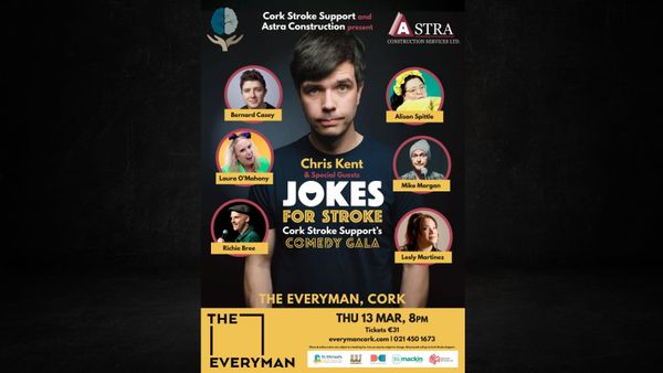 Comedy Legends Take to the Stage for Cork Stroke Support
