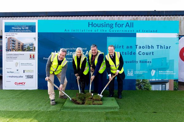 Lord Mayor of Cork to Open 30 New Social Housing Apartments and Turn Sod on Another 133 Homes