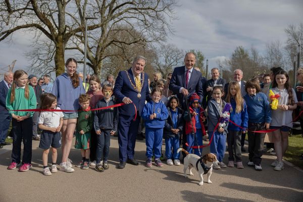Taoiseach Micheál Martin officially opens Marina Promenade