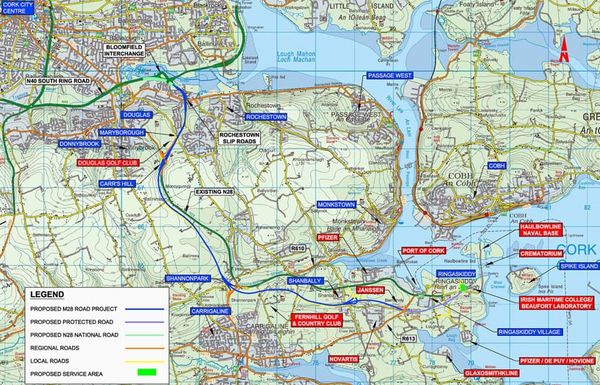 Minister O’Brien announces M28 Cork to Ringaskiddy Road Project