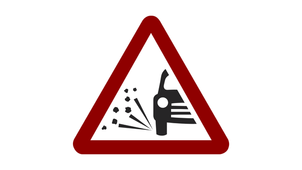Debris on N40 WB