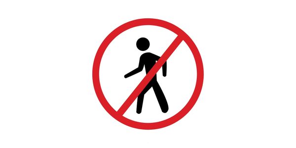 Pedestrians on M8 Northbound