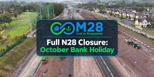 N28 to Fully Close Over October Bank Holiday Weekend for Maryborough Hill Bridge Demolition