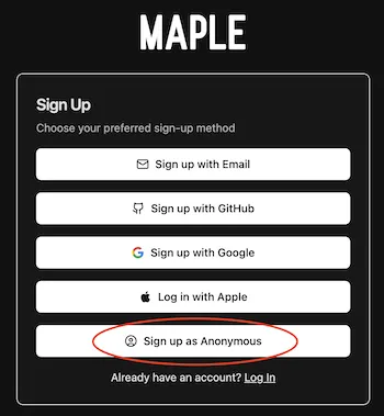 Maple 2.0 - Now with Live Data