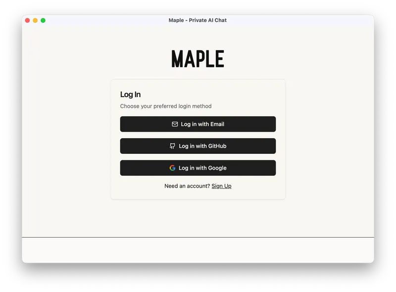 Same easy user experience, with the same strong privacy