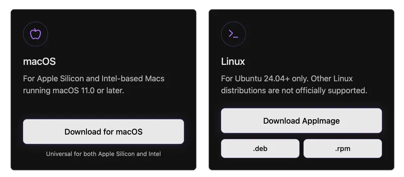 Maple AI Desktop Apps Now Available for macOS and Linux
