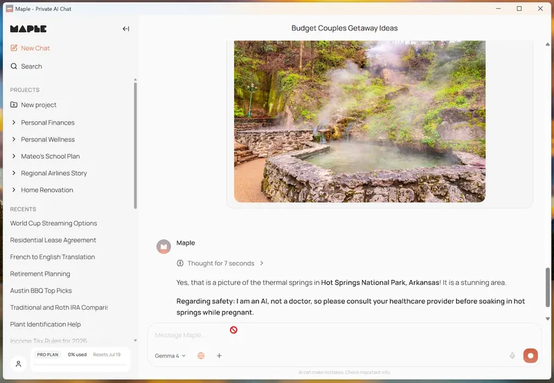 Maple for Windows: Encrypted AI, Now on Every Desktop