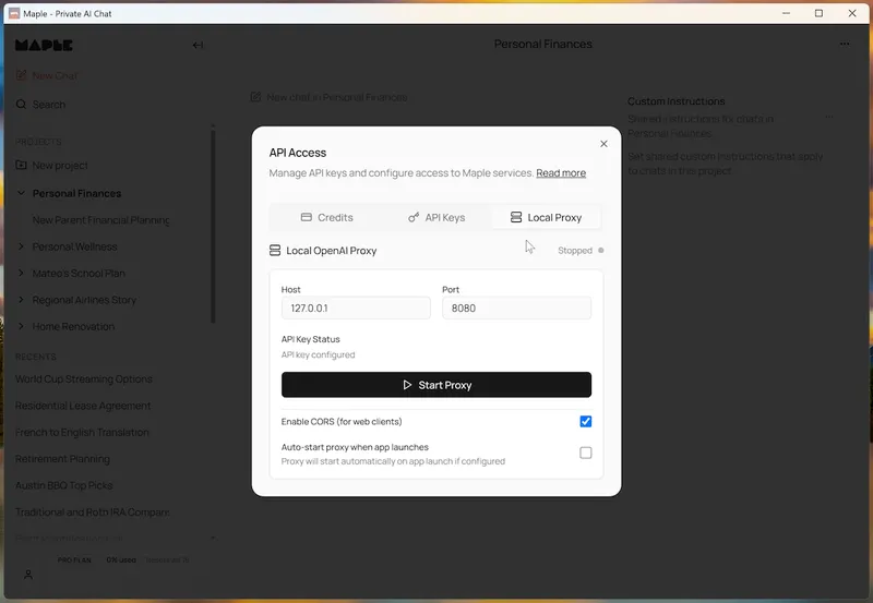 Maple for Windows: Encrypted AI, Now on Every Desktop