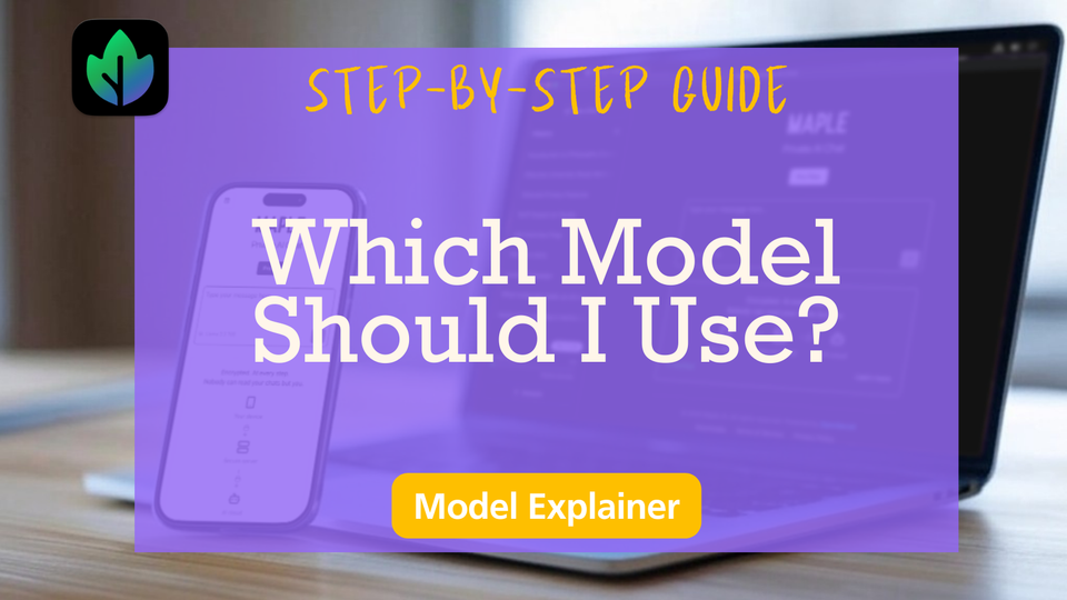 Maple AI Model Guide With Example Prompts