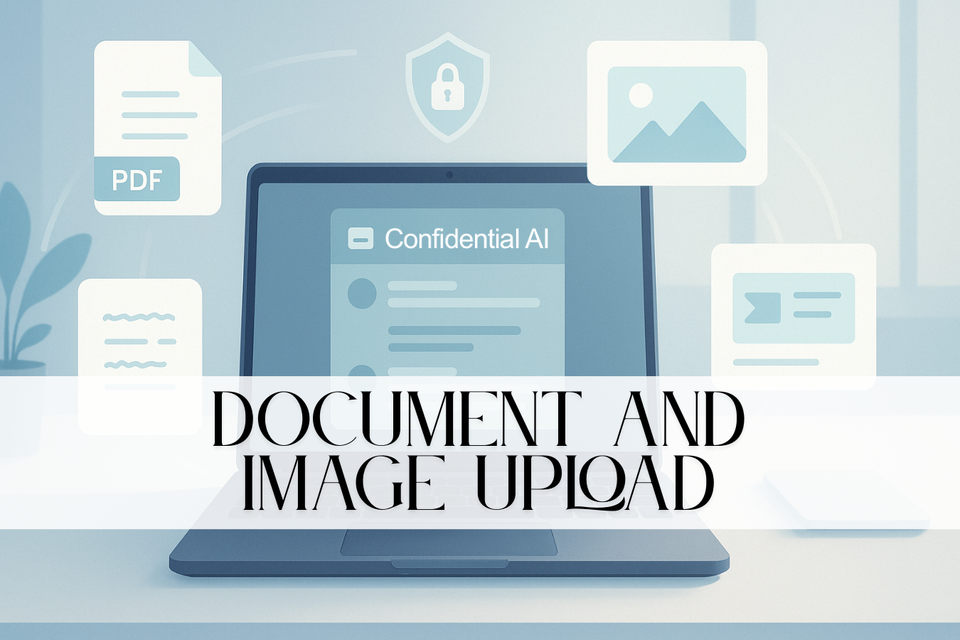 Unlock New Possibilities: Confidential Document and Image Upload in Maple AI