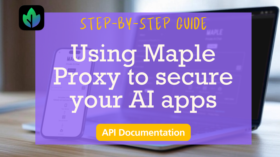Maple Proxy Documentation