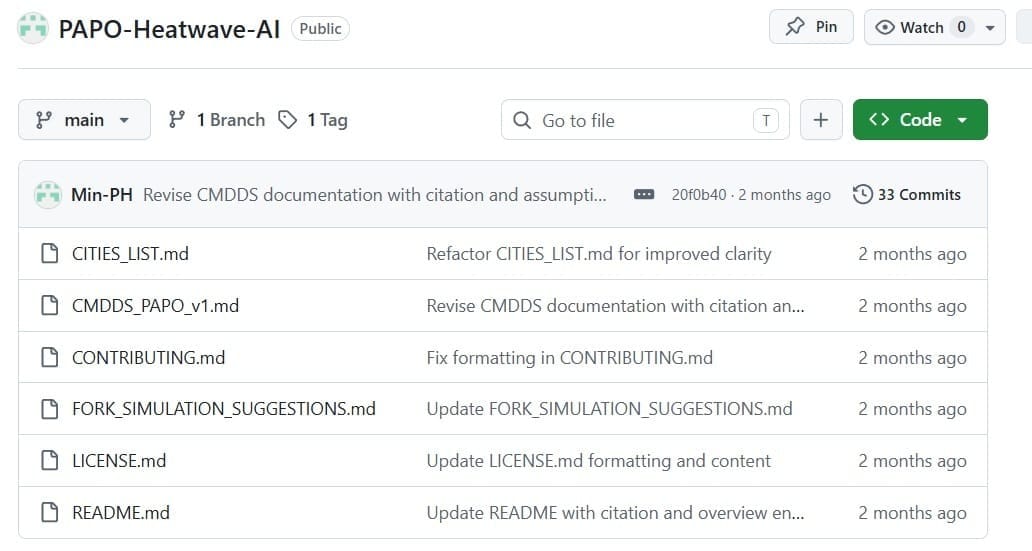 PAPO · Heatwave AI&nbsp;Repo