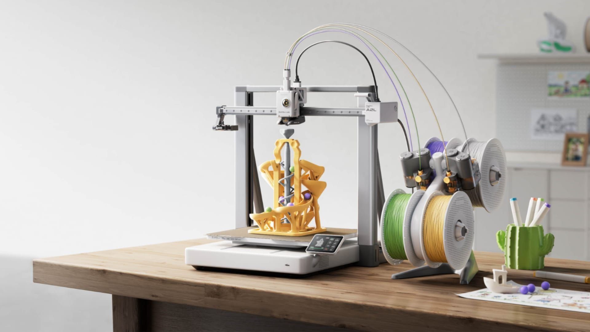 Bambu Lab Announces The A2L With More Than Double The Build Volume Of The A1