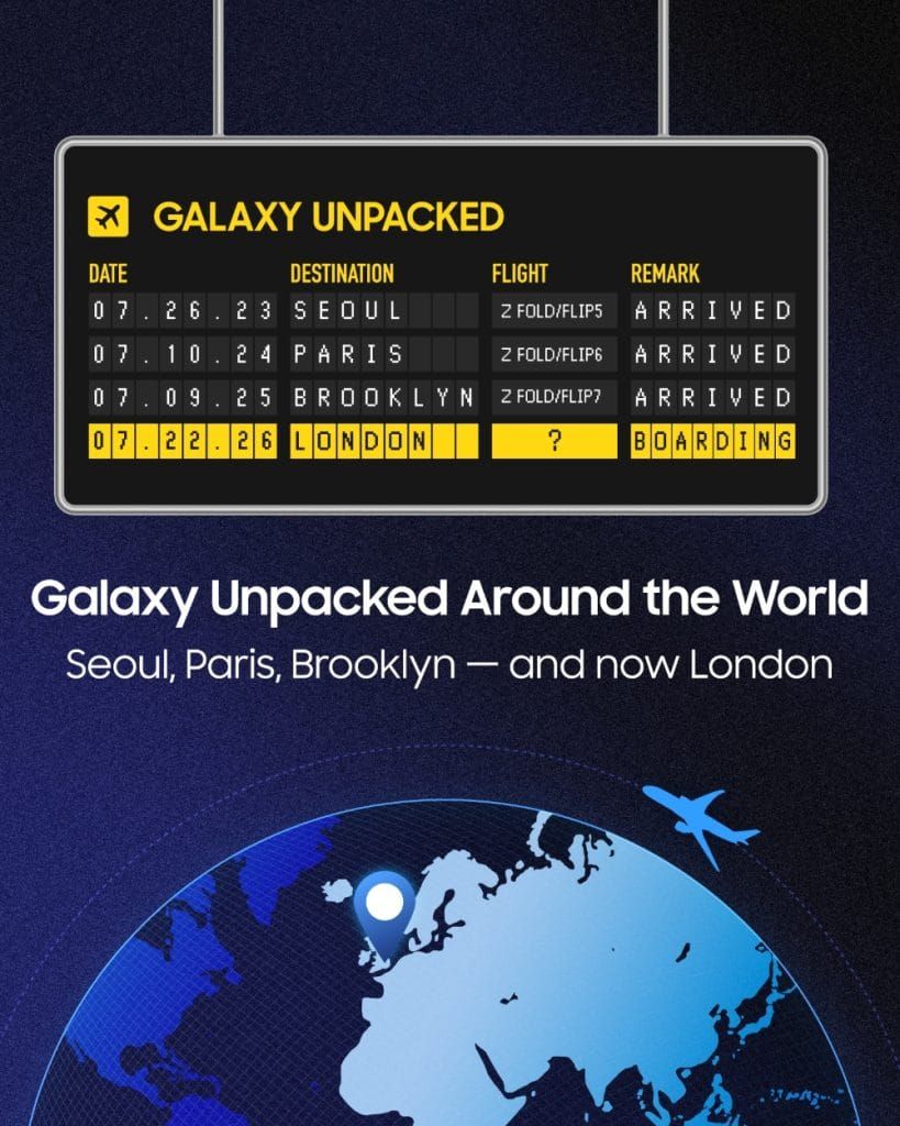 Samsung Galaxy Unpacked lands 22 July: new foldables and watches, and how to watch from Australia