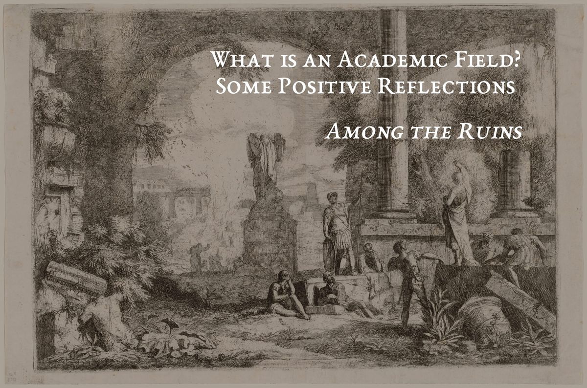 What is an Academic Field? Some Positive Reflections