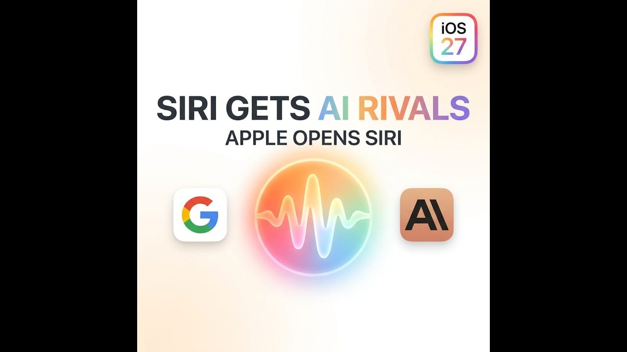 Apple iOS 27 Siri 開放第三方 AI