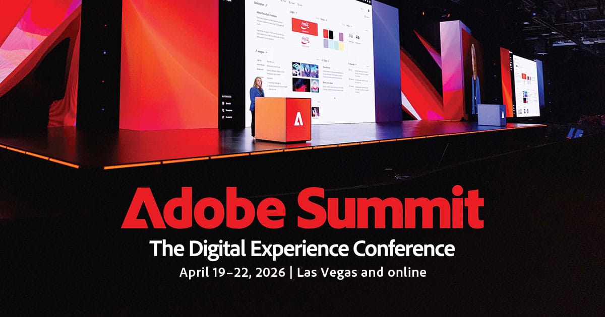 Adobe Summit 2026 Las Vegas 舞台