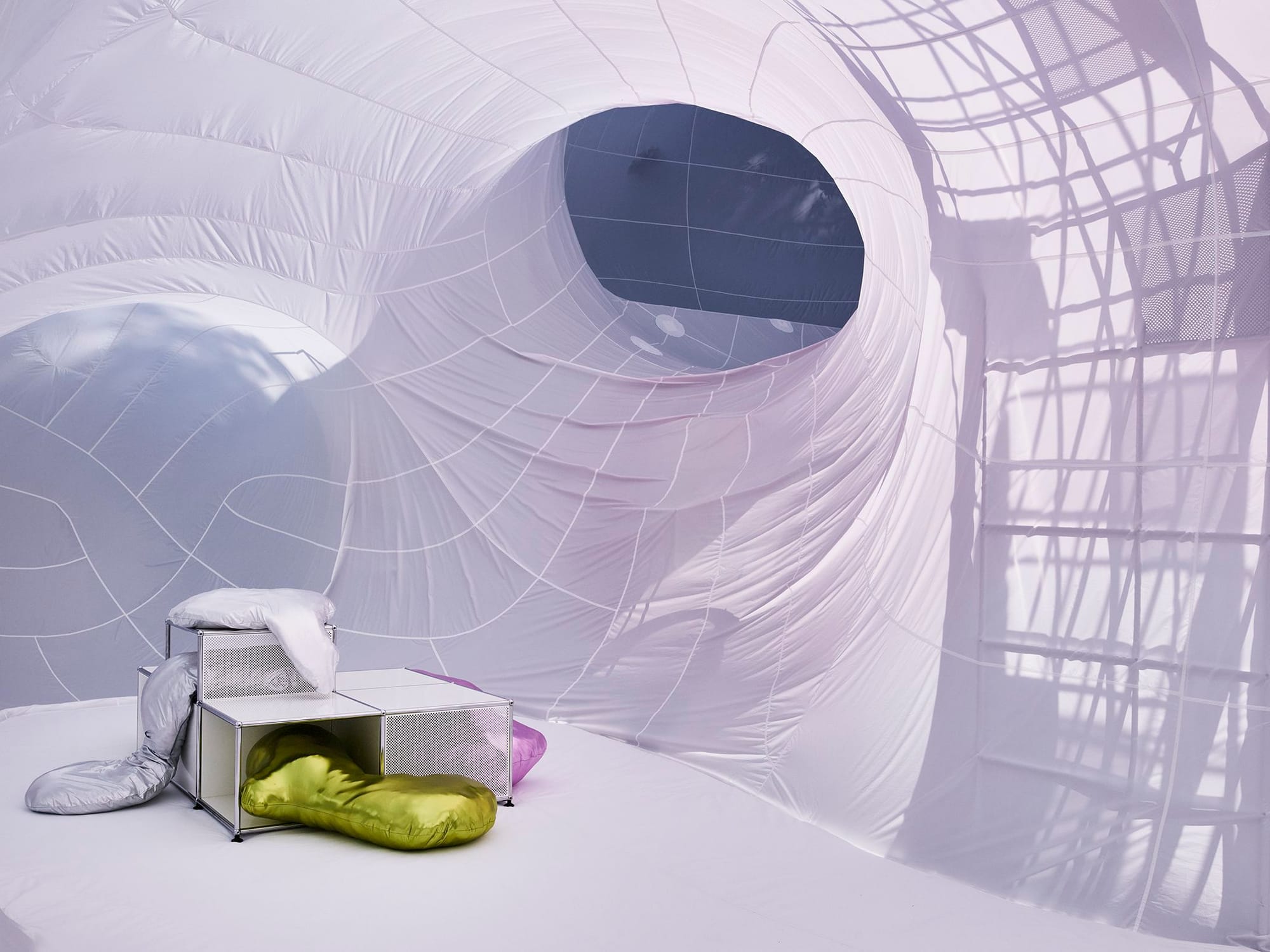 USM × Snøhetta 『Renaissance of the Real』米蘭裝置現場