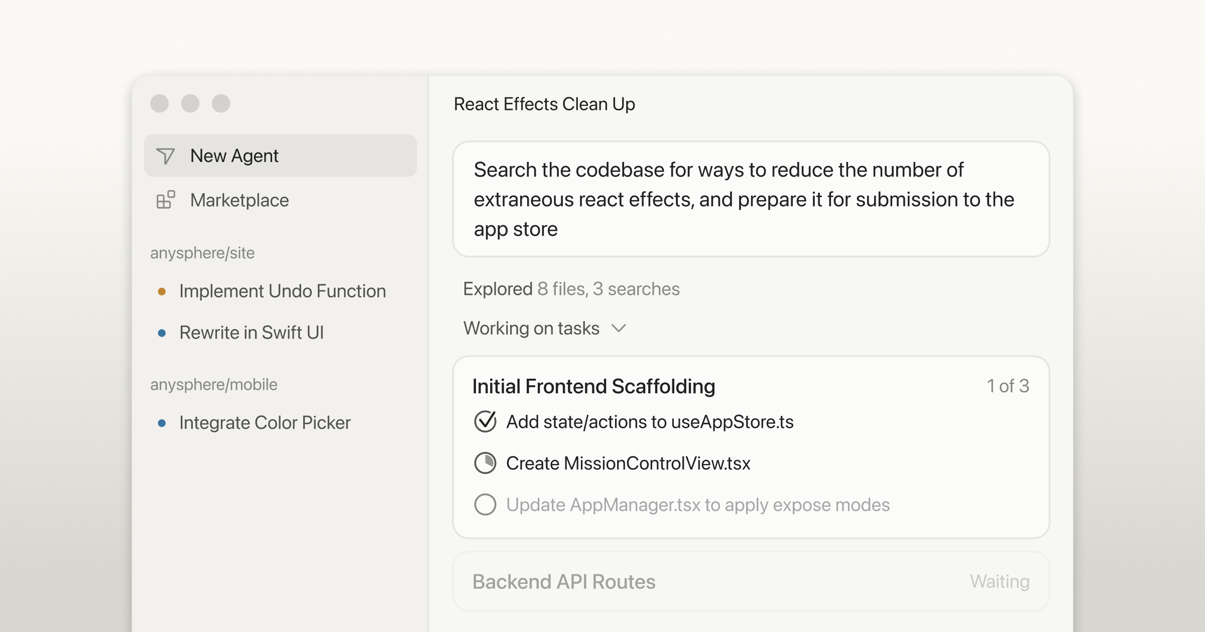 Cursor 3 Agent 工作空間