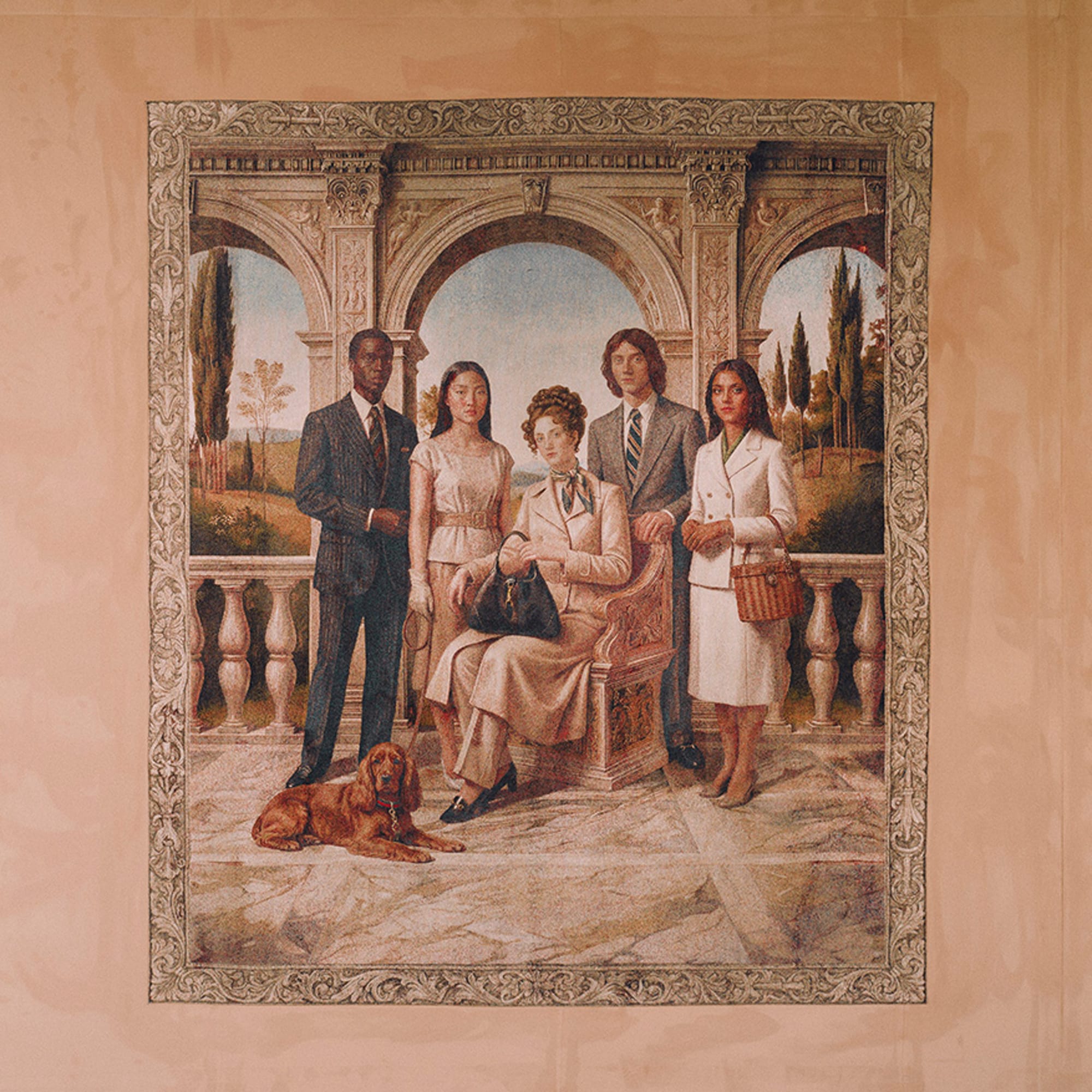 Demna Gucci Memoria 米蘭設計週織錦展