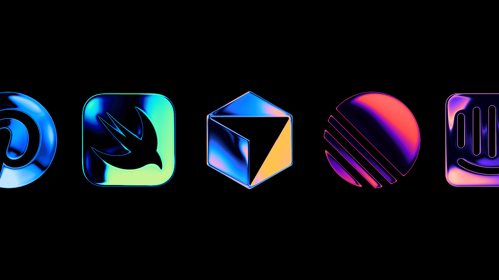 Framer Logo Shaders：Gradient 與 Glass