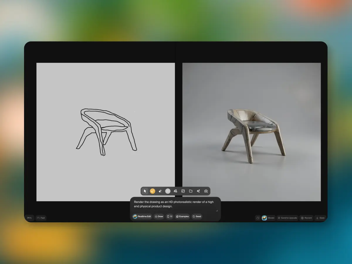 Krea AI Realtime Edit