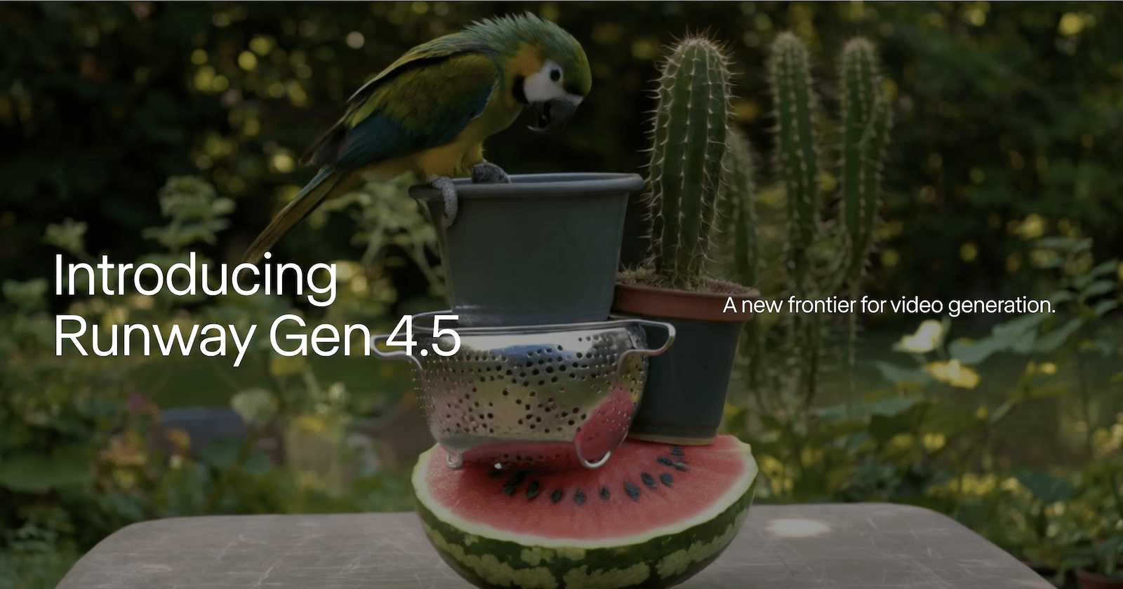 Runway Gen-4.5 成為 Sora 關閉後的領先替代方案