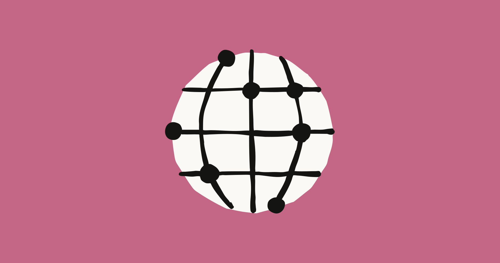 Anthropic node globe illustration