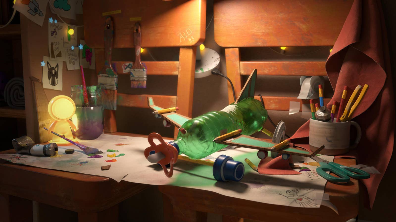 Image created using OpenPBR materials