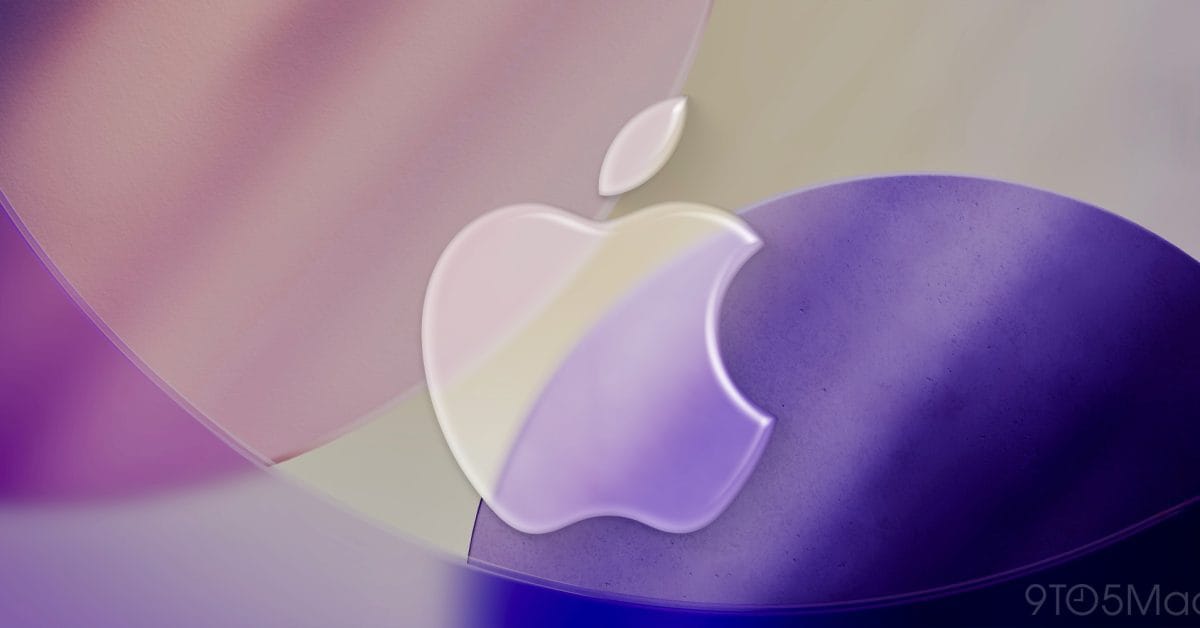 Apple Q2 2026 earnings — iOS 26 Liquid Glass logo