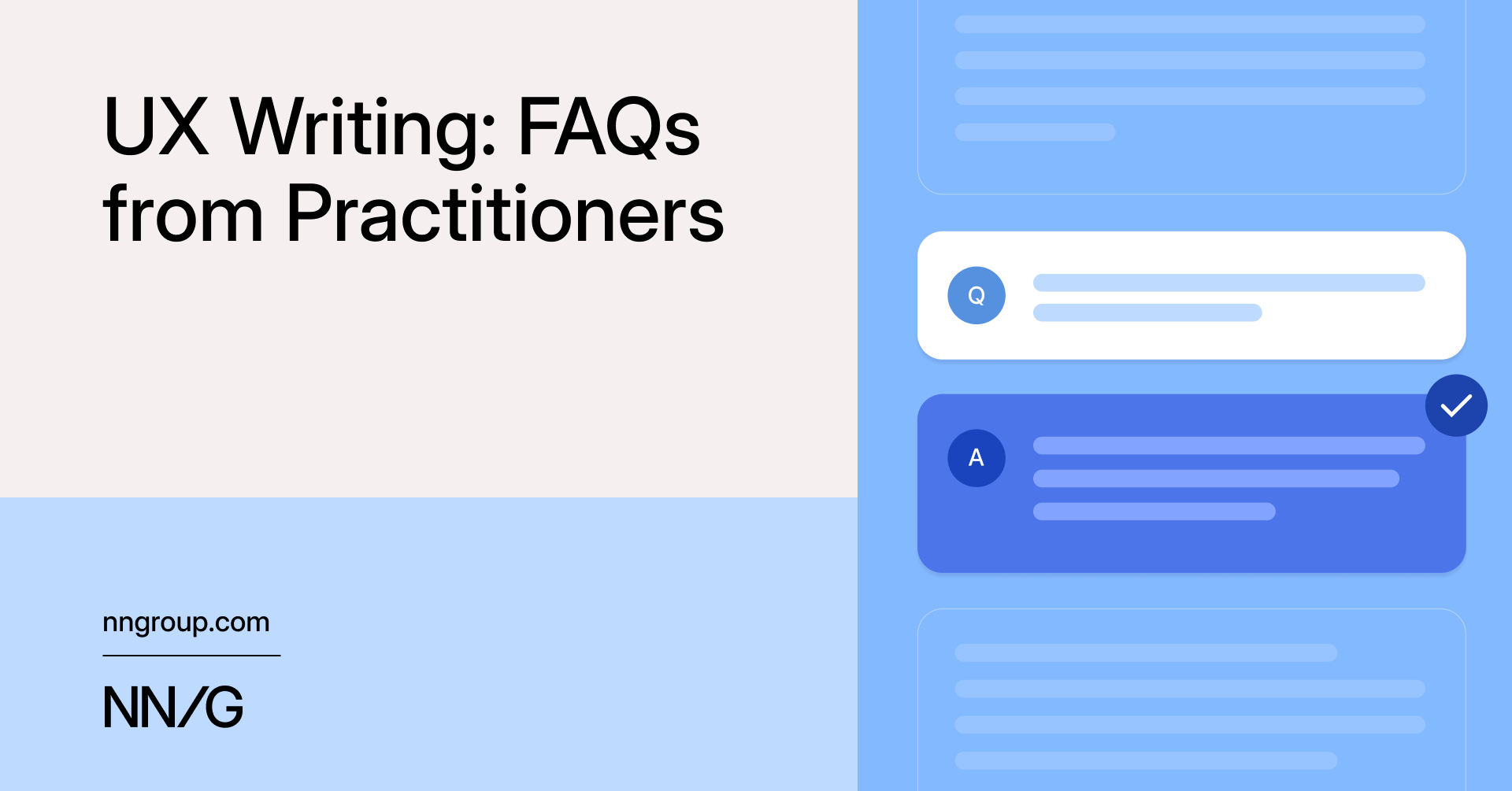 NN/g UX Writing FAQs 介面文字